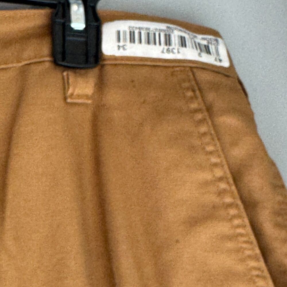 Carhartt Men's 38x30 Brown Dungaree Fit Work Pants 383-51 Cotton Blend MID-RISE - Picture 4 of 13